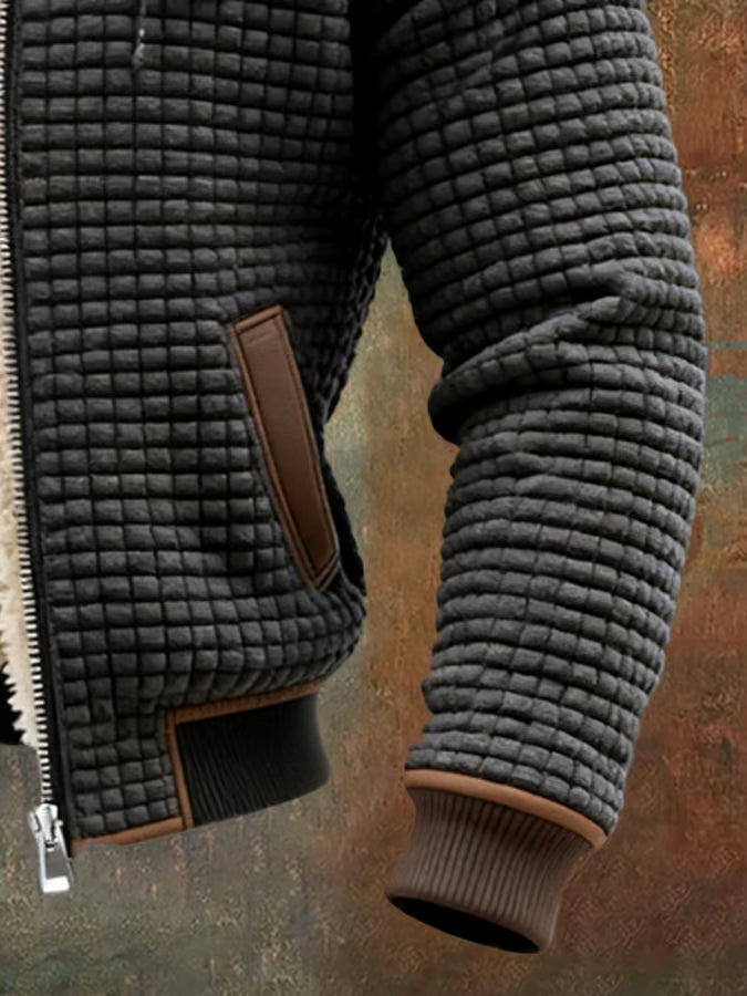 Retro-Outdoorjacke – warm & robust