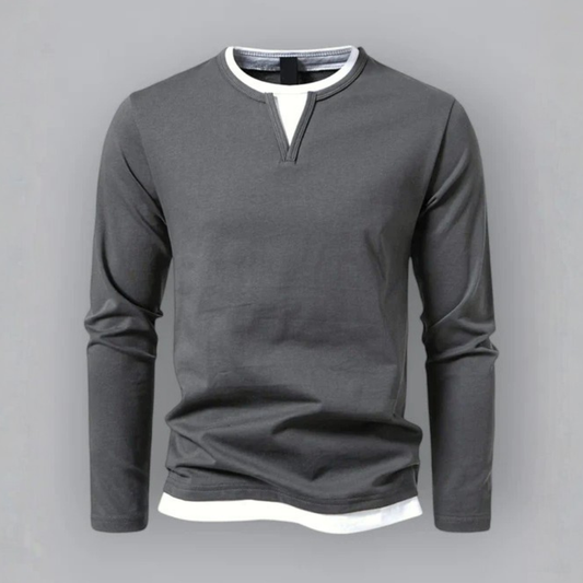 Philip | Lässiges Langarmshirt