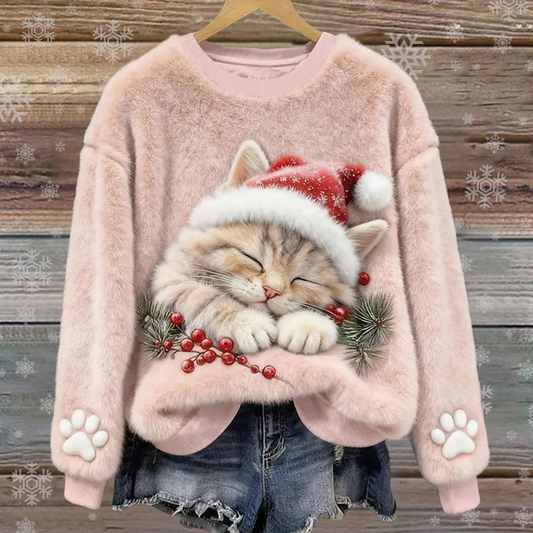 Zerena | Rosa Schlafende Katze" can be rewritten as "Zerena | Rosa Traumhafte Schlafkatze.