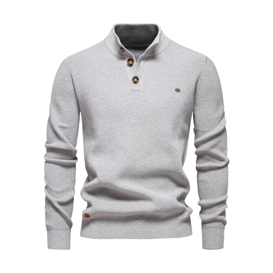 Nordmann – Pullover mit Knöpfen