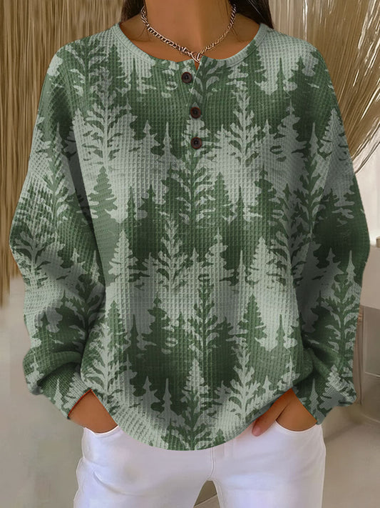 Inga™ - Strickpullover mit klassischem Baum-Motiv