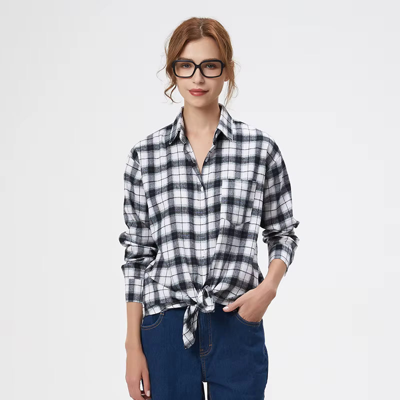 Svea™ | Kariertes Overshirt im College-Stil