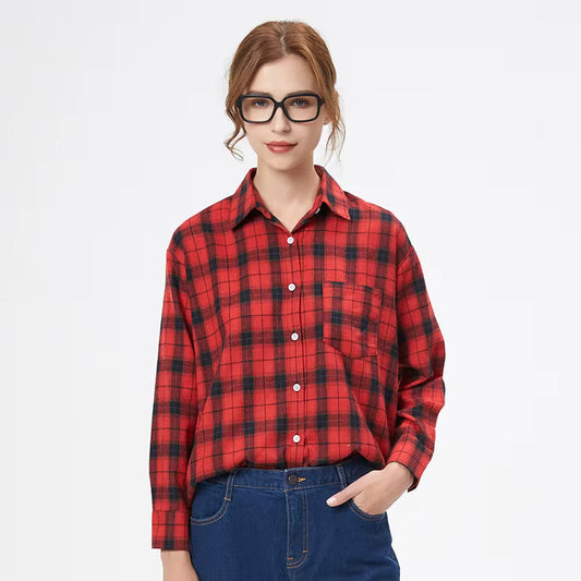 Svea™ | Kariertes Overshirt im College-Stil