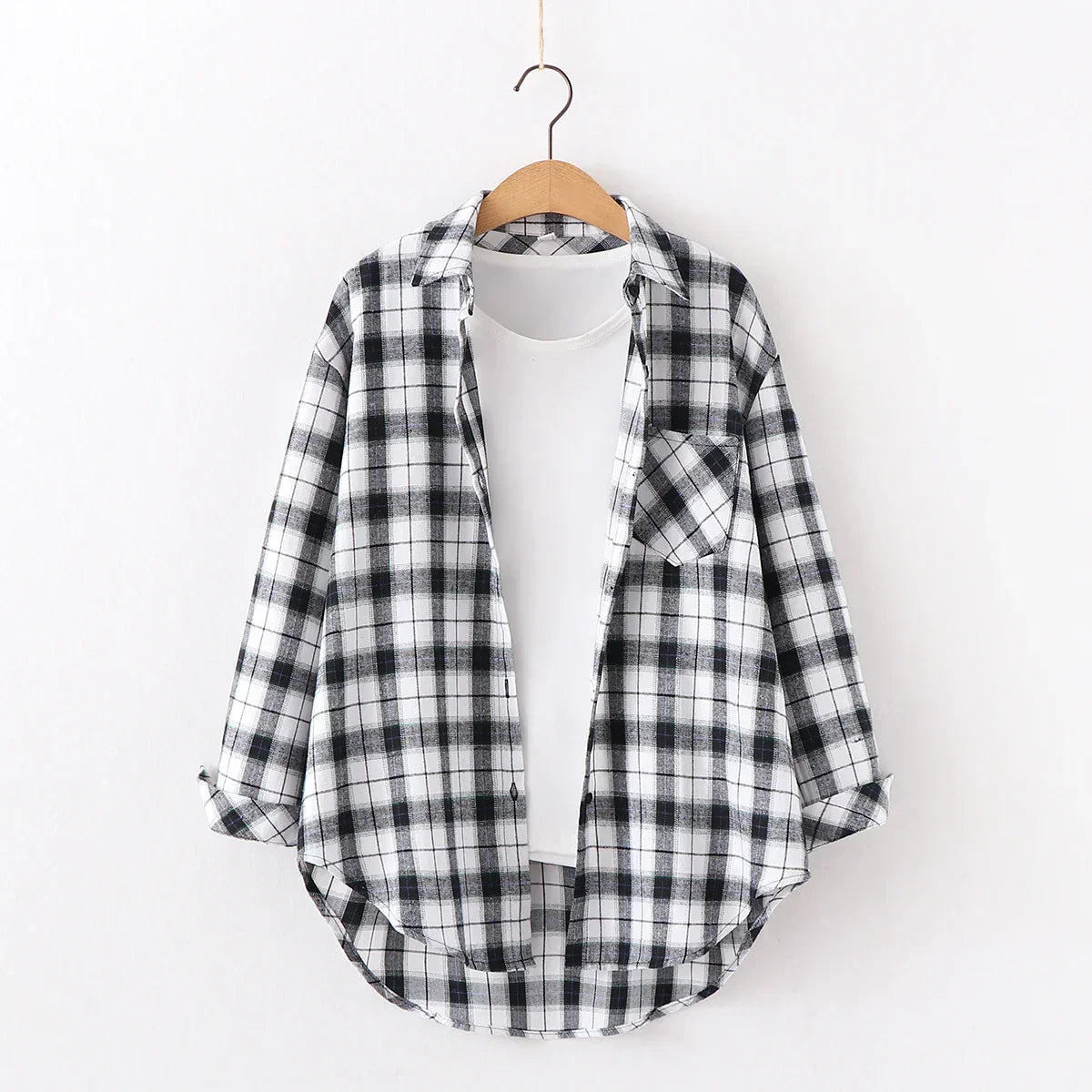 Svea™ | Kariertes Overshirt im College-Stil