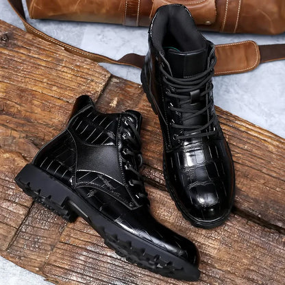 Lévant | Premium Stiefeletten mit strukturiertem Design