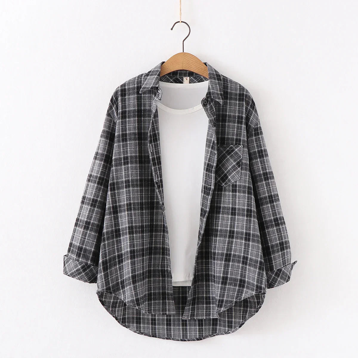Svea™ | Kariertes Overshirt im College-Stil