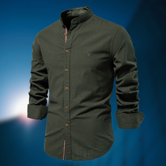 Tobias™ | Modernes Langarm-Poloshirt Herren