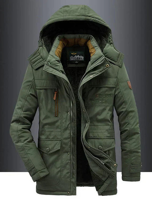 Magnus™ – Warme Herrenfleecejacke aus hochwertiger Winterwollmischung